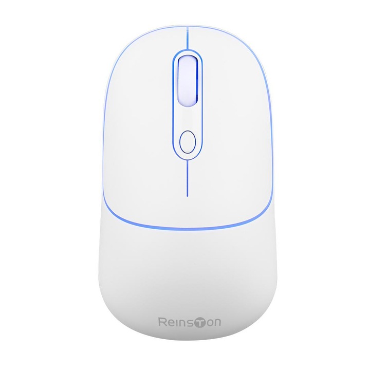 Egér Reinston KAMY47084 RGB fehér