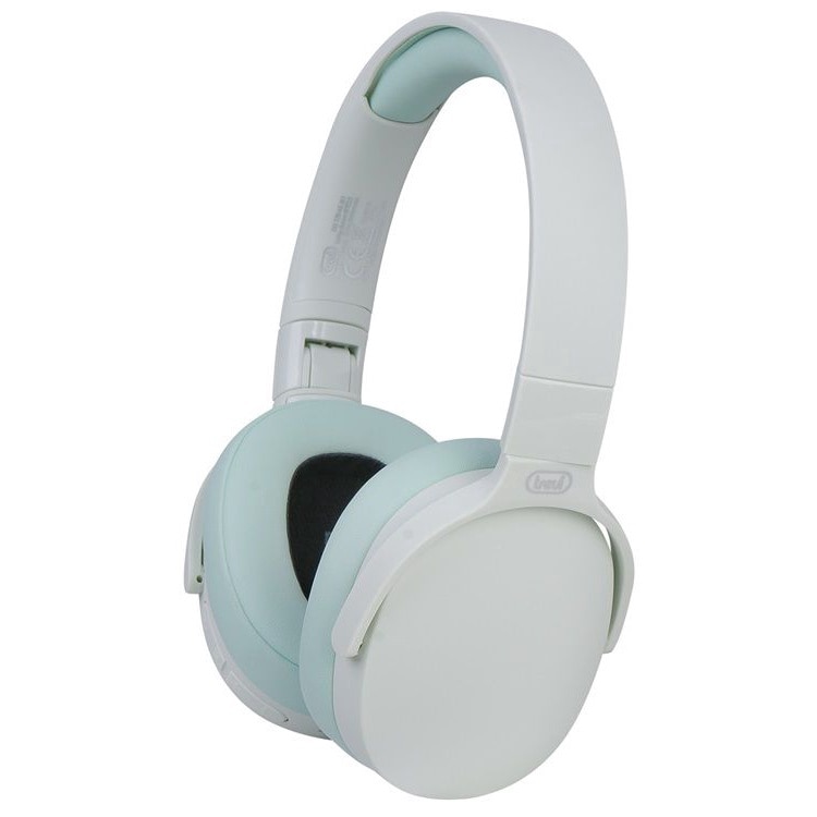 Casti bluetooth on-ear dj 12e45 bt trevi microfon redare pana la 7 ore microsd verde