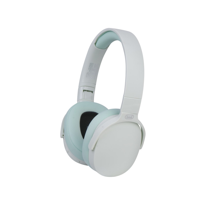 Casti bluetooth on-ear dj 12e45 bt trevi microfon redare pana la 7 ore microsd verde