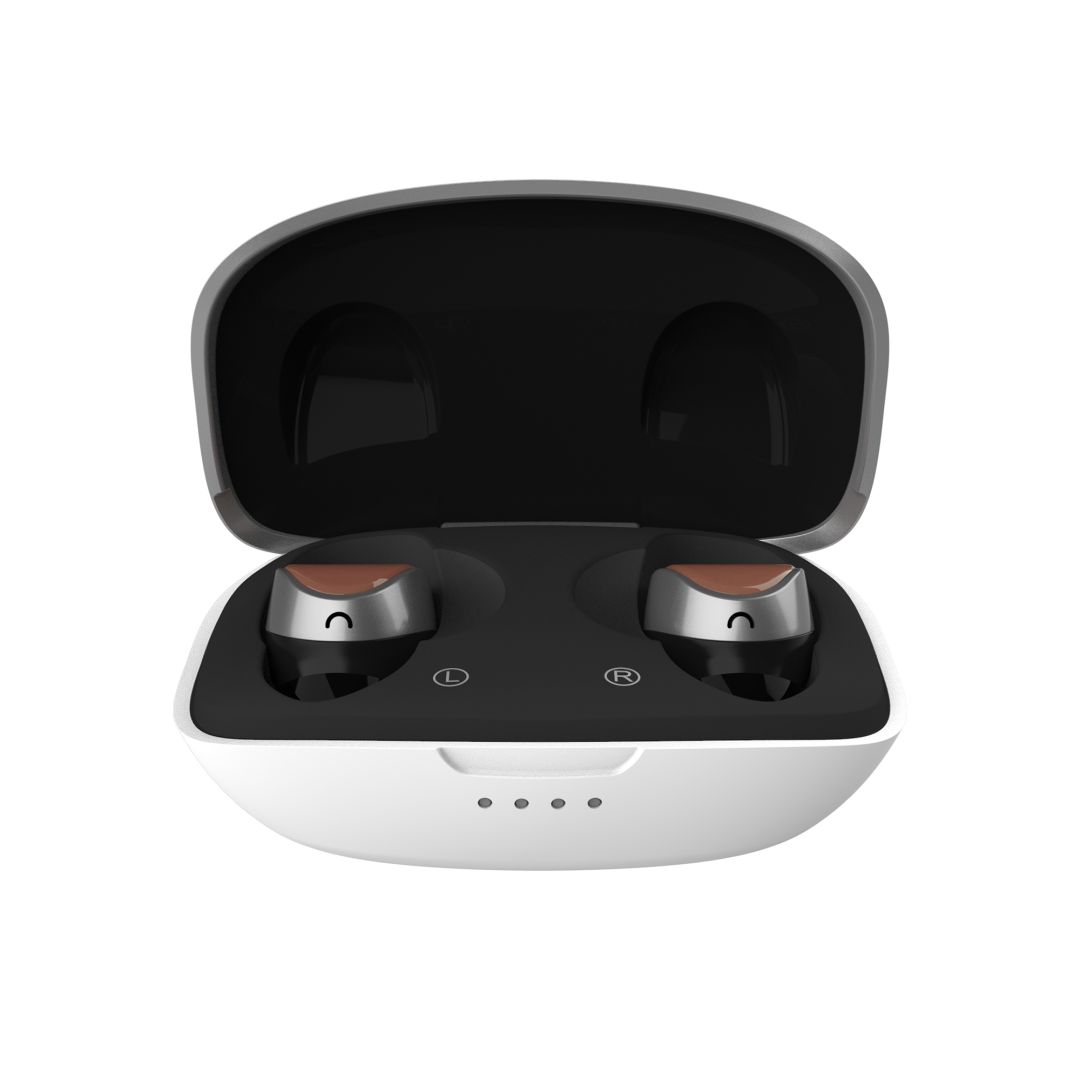 Casti Wireless MS Eos B710, Bluetooth, Microfon, Alb