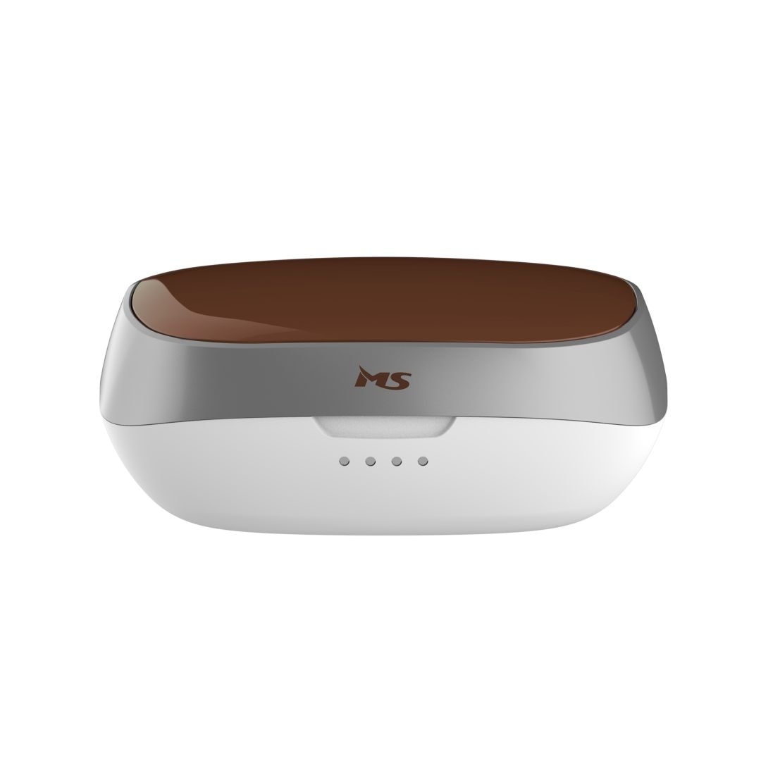 Casti Wireless MS Eos B710, Bluetooth, Microfon, Alb