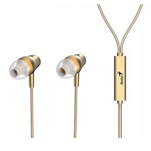 Casti cu fir Genius HS-M360, Jack 3.5mm, aurii