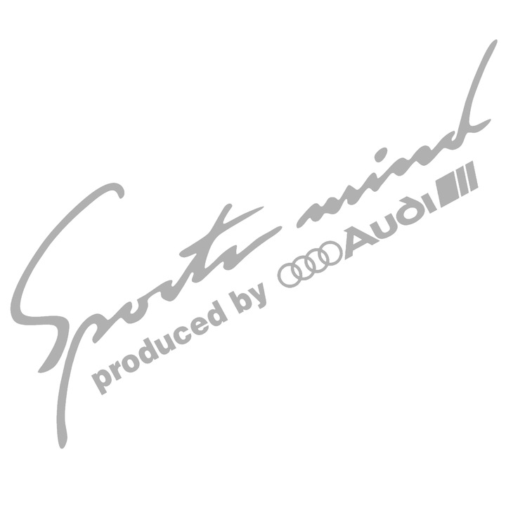 Audi Sport Mind fehér autómatrica