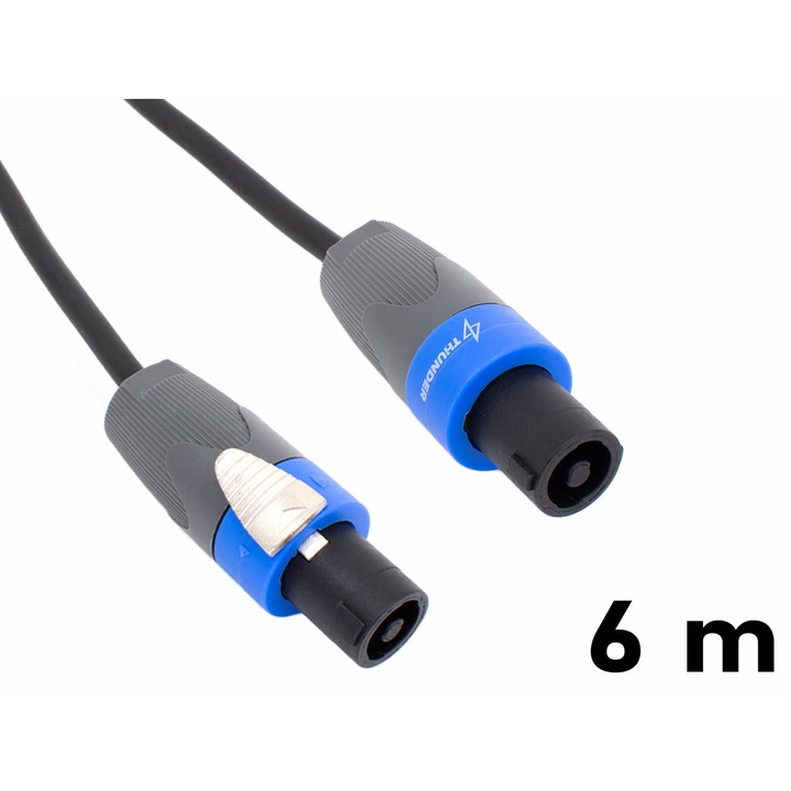 Thunder SKC201-6 Prémium hangfalkábel (SpeakOn – SpeakOn) – 6m