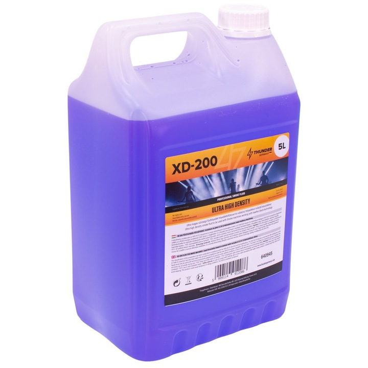 Thunder XD-200 füstfolyadék ULTRA sűrűség (5 liter)