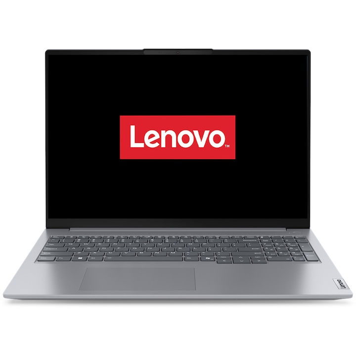 Laptop Lenovo ThinkBook 16 G7 ARP cu procesor AMD Ryzen™ 3 7335U pana la 4.3GHz, 16", WUXGA, 16GB RAM, 512GB SSD, AMD Radeon™ 660M, Windows 11 Pro, Arctic Grey
