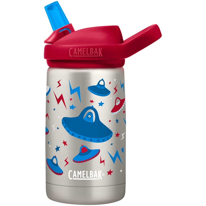 Детска бутилка за вода Camelbak Eddy+ Insulated Stainless Steel UFO, 350 мл
