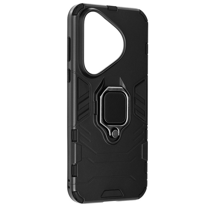 Кейс за Huawei Pura 70 - Techsuit Silicone Shield - Черен