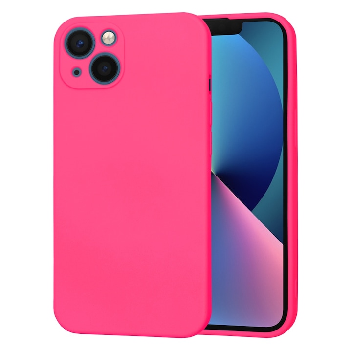 Кейс за iPhone 13 - Techsuit SoftFlex - Hot Pink
