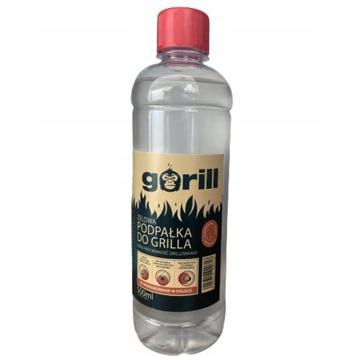 Gel de aprindere gratar Gorill, 0.5L