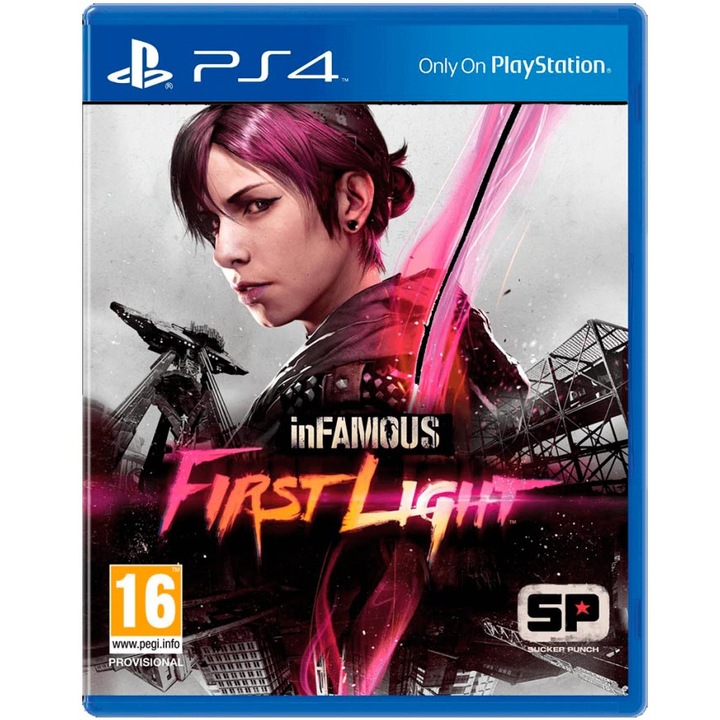 Infamous First Light játék PlayStation 4-re