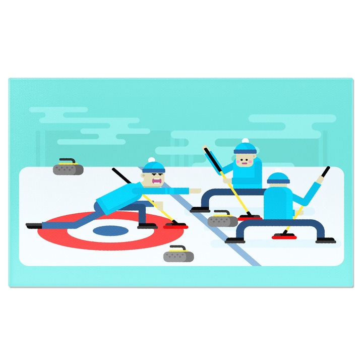 Tablou Canvas Dama cu Sacou Roz si Blugi Albastrii in Ghete cu Toc si Parul Saten cu Pictograme in Spate 120x80CM