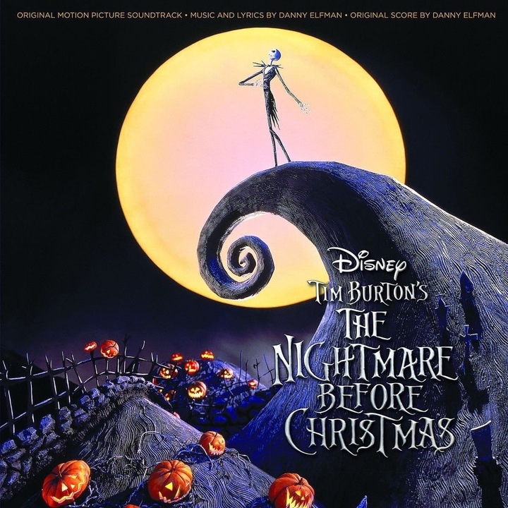 Vinil Hollywood, The Nightmare Before Christmas, Danny Elfman, 2xLP