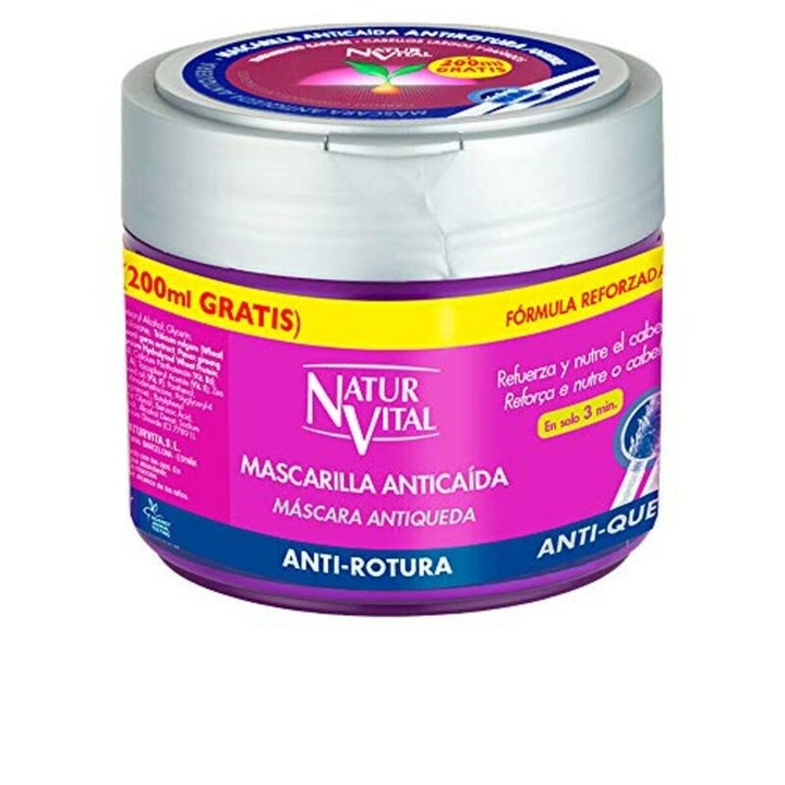 Masca de par tratament Naturaleza y Vida, unisex, 500ml