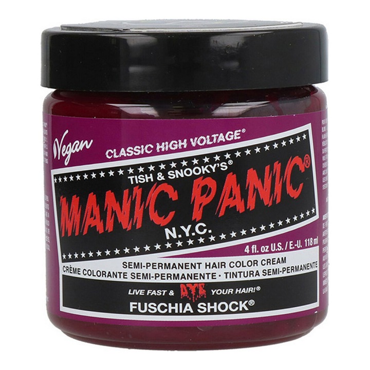 Vopsea de par Manic Panic Classic, Fuschia Shock, 118ml