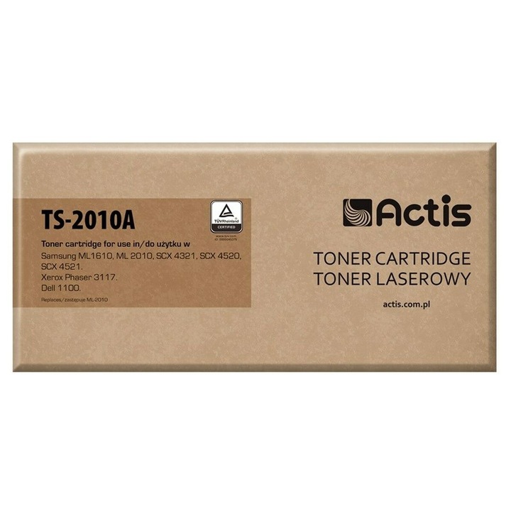 Actis TS-2010A toner, fekete, kapacitás 3000 oldal