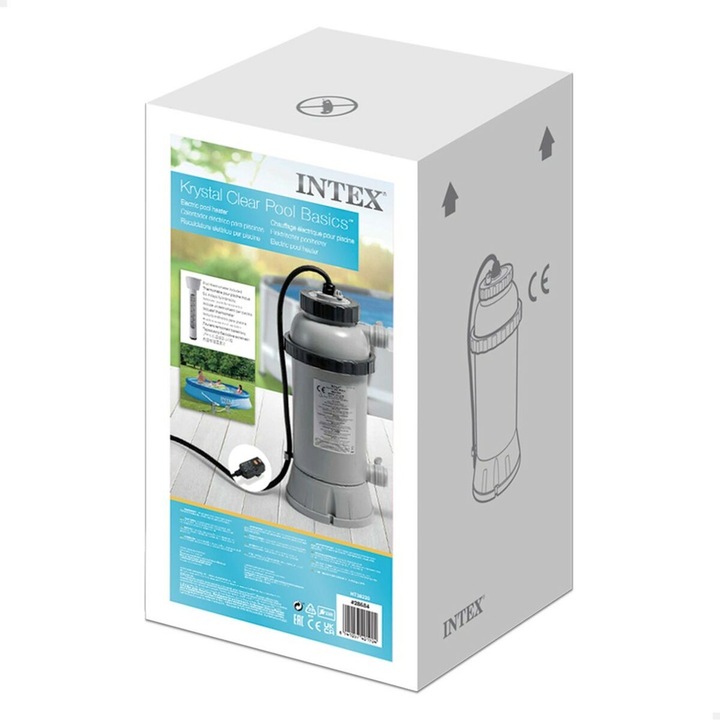 Intex Krystal Clear Pool LED лампа за отопление на басейн, 18.5x44x18.5cm