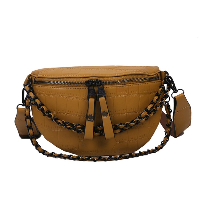Női crossbody táska, vegán, vízálló, könnyű, többszínű