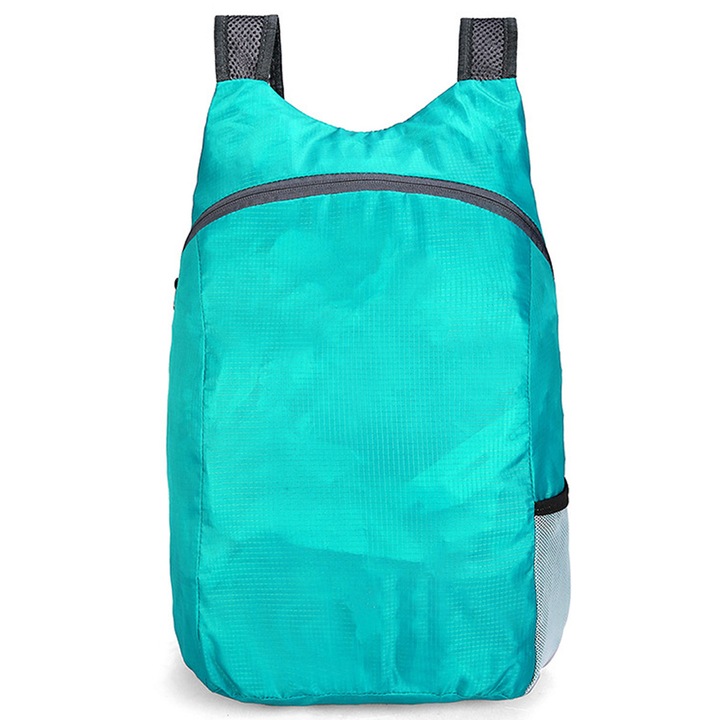 Сгъваема раница, полиестер, QttvbTna 41x31x11 см, Син