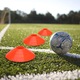 Set 10 conuri de marcaj pentru fotbal, multicolor, 19x5cm