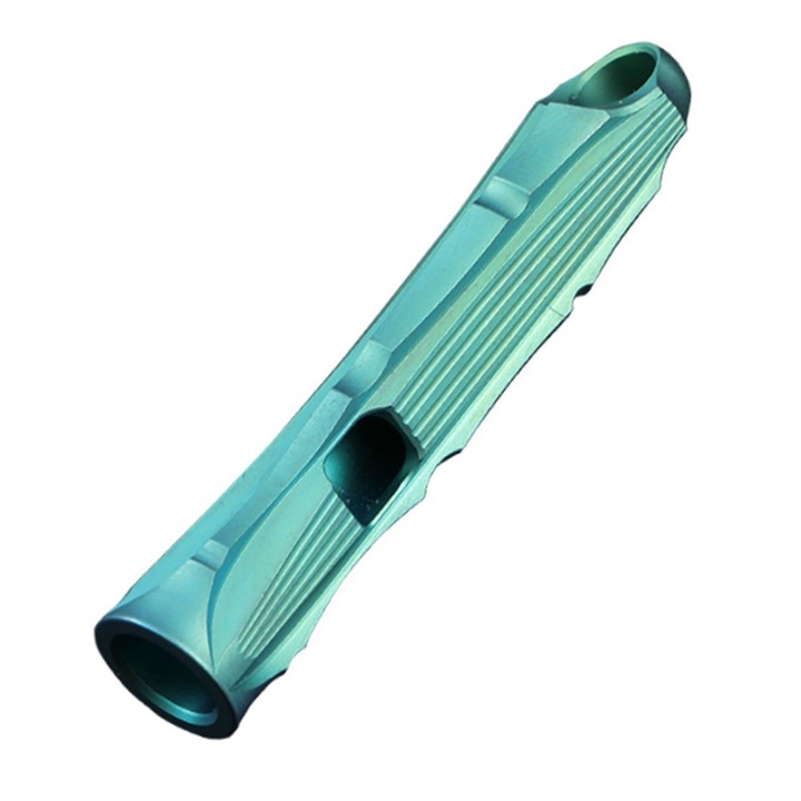 Fluier de supravietuire, aliaj titan, rezistent la apa, 120db, portabil