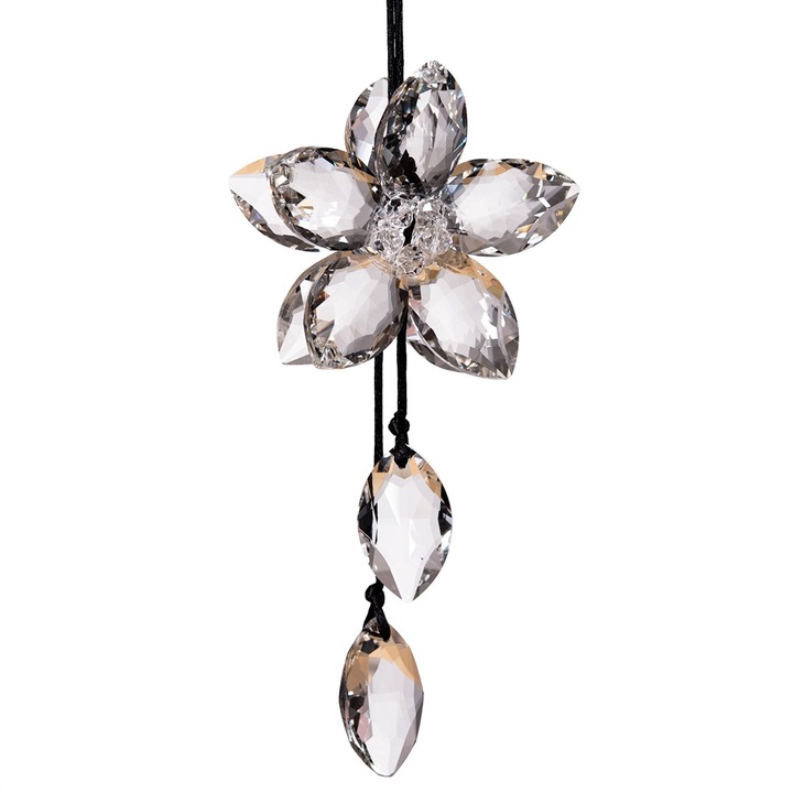 QttvbTna dekoratív medál, kristály, szivárvány hatású, otthonra és autóra