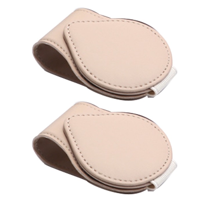 Mágneses tartó autószemüveghez QttvbTna, csepp kialakítású, egyszerű telepítés, 2 db-os készlet