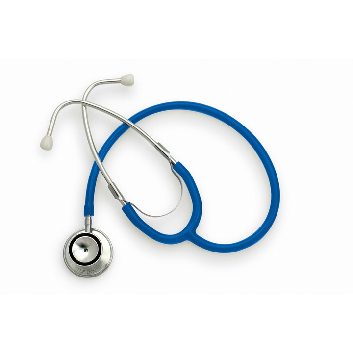 Stetoscop pediatric, Little Doctor, Prof-II, PVC, 56 cm, Albastru