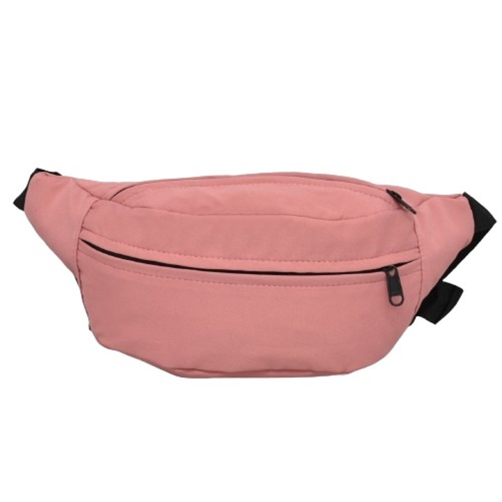 Geanta dama, 29 x 14 x 12 cm, Textil, Roz