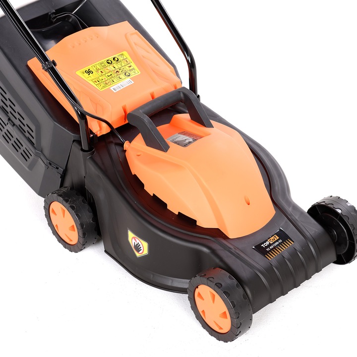 Masina de tuns iarba TOP CUT TC-KE1200-32, electrica, 1200W, 32cm, 30L, 25-75mm, 11.1Kg