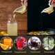 Storcator de lamai manual, design in forma de pasare, set de 4, plastic ABS, usor de curatat