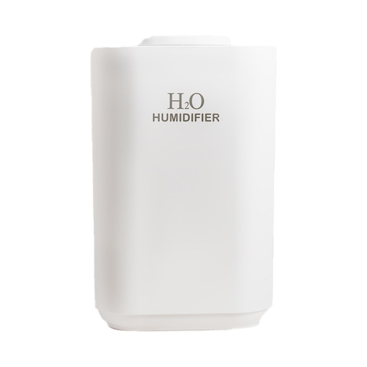 Nagy kapacitású hordozható párásító 3300 ml, 3 permetezési mód, fehér, 230x148x148mm