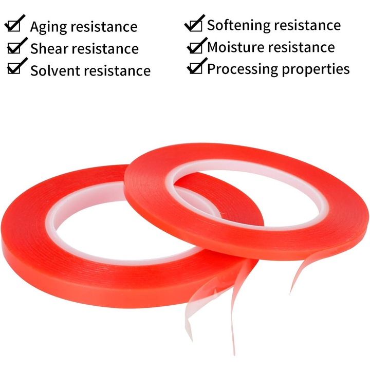 Banda adeziva transparenta AMRINUGL, rezistenta la intemperii, adeziv puternic