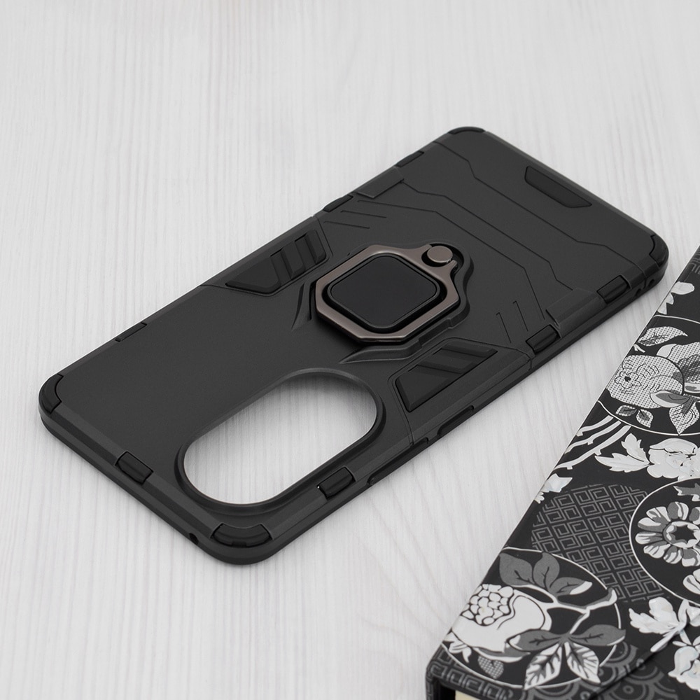 Husa pentru Honor 90, Techsuit Silicone Shield, Black