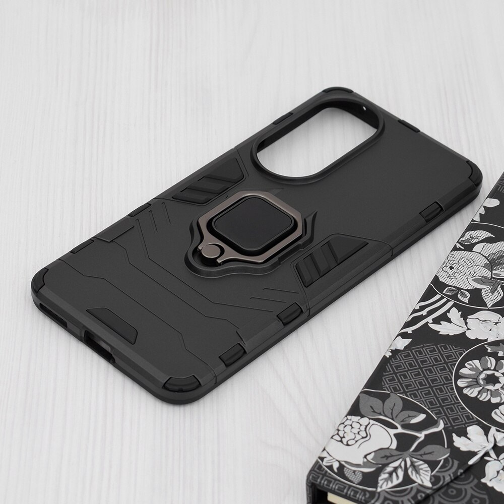 Husa pentru Honor 90, Techsuit Silicone Shield, Black