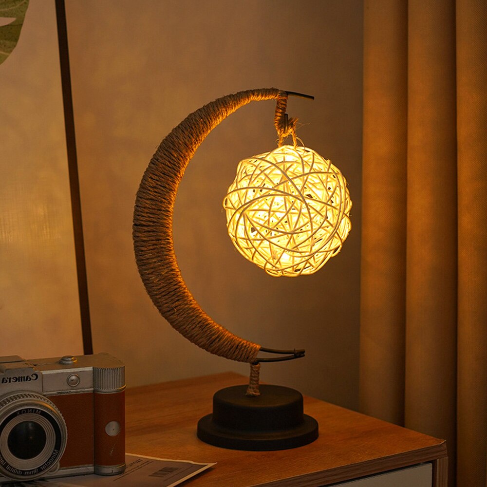 Lampa decorativa LED in forma de luna, Peysaitr, cadou ideal, 3 Lampa decorativa LED in forma de luna, Peysaitr, cadou ideal, 3