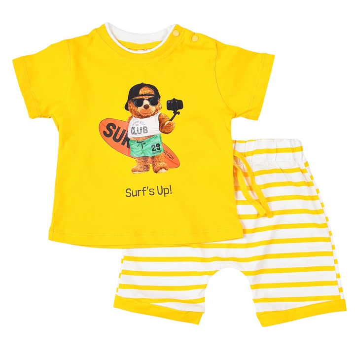 Compleu Bebelusi Surf, Galben