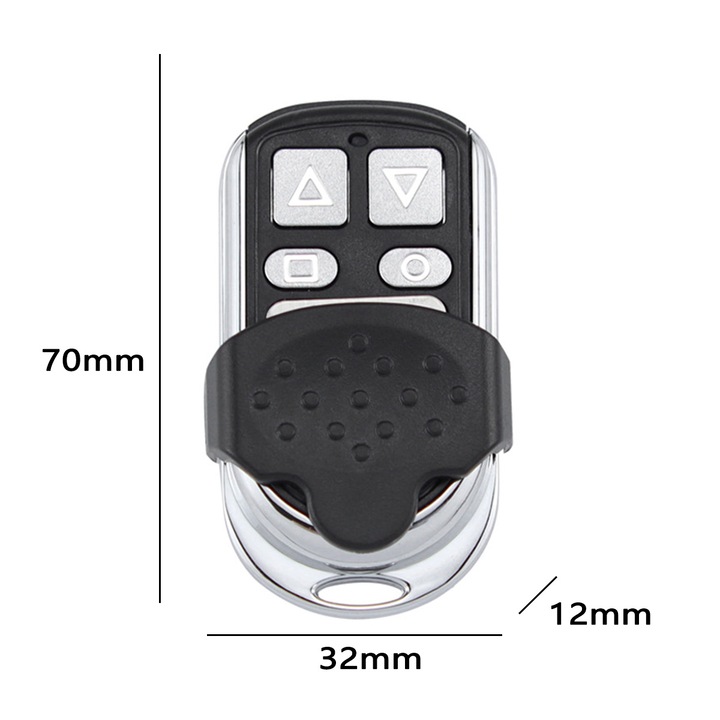 Telecomanda pentru garaj, Compatibila cu Hormann HSM2/HSM4/HS2/HS4, 868 MHz, 4 comenzi