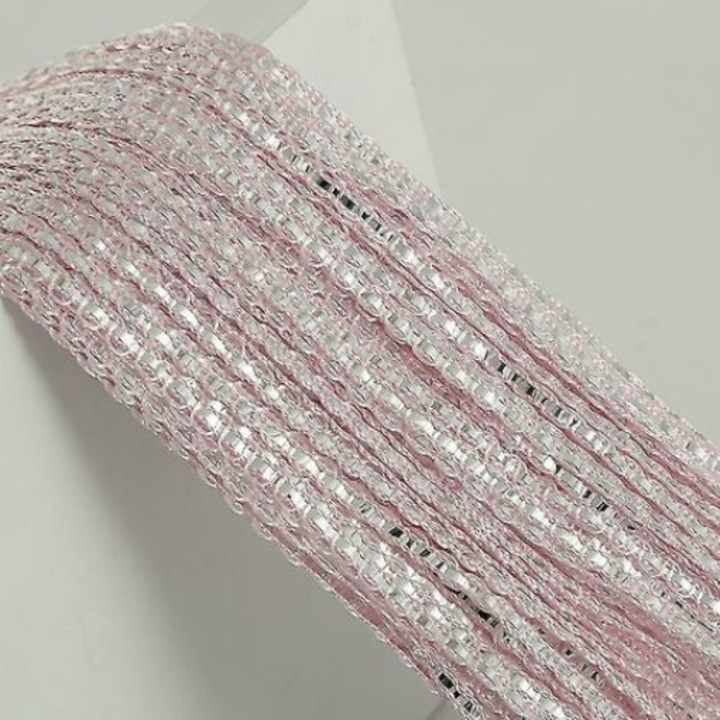 Set de perdele din poliester 100x200cm, multicolor, pentru fereastra si usa