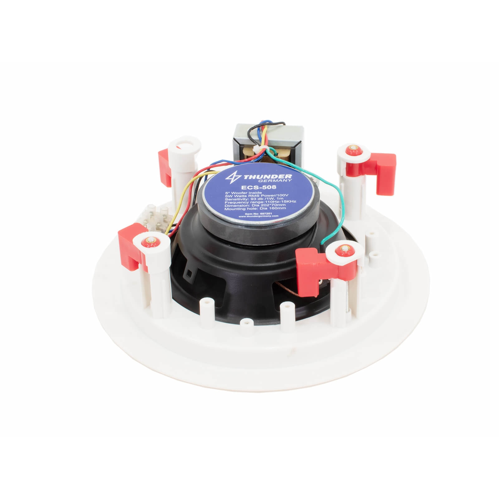 Difuzor incorporat in tavan Thunder ECS-5T (5″) – 100V