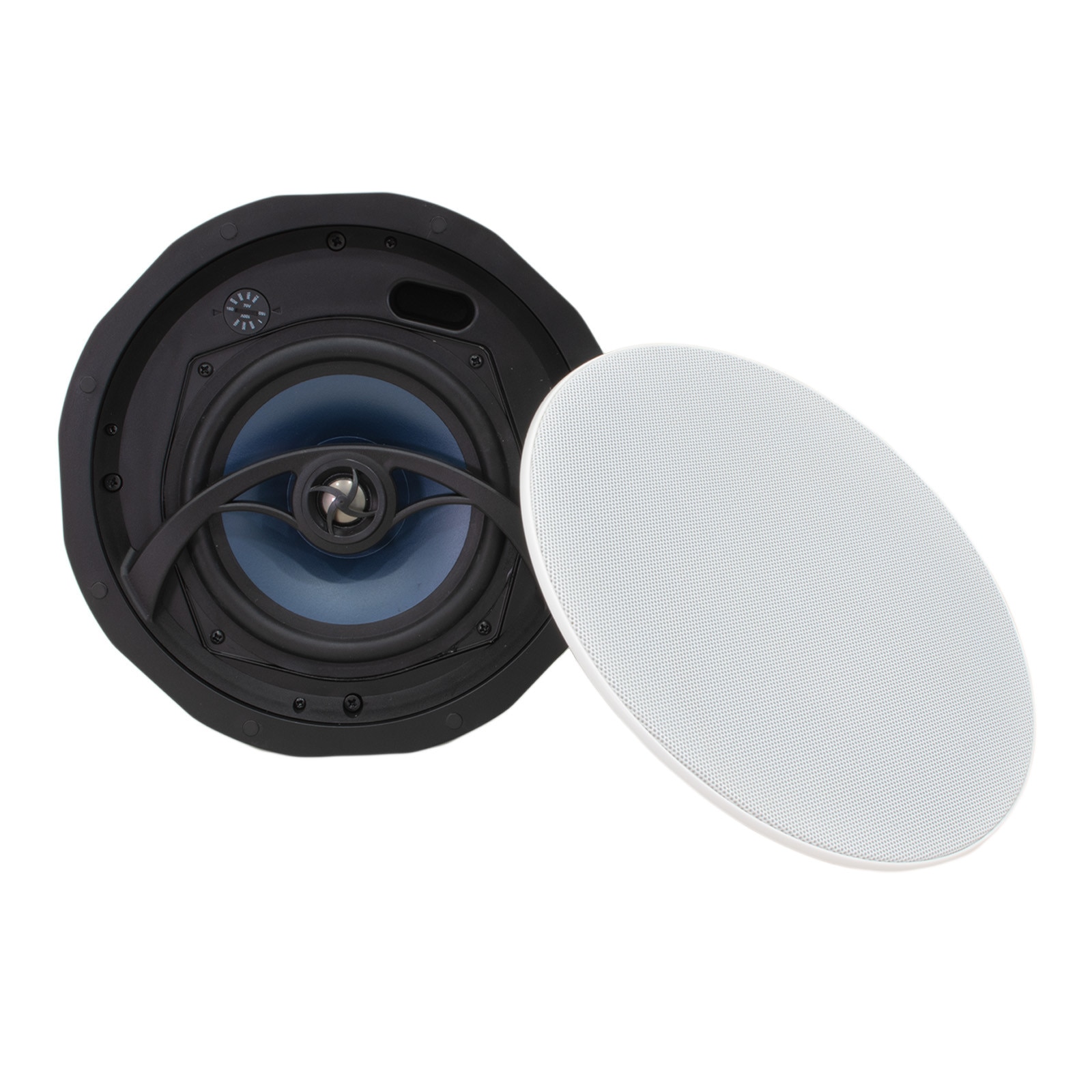Difuzor de tavan, Thunder XCS-616 incorporat in 2 cai, BASS-REFLEX 100W (6″) 100V / 16 Ohm