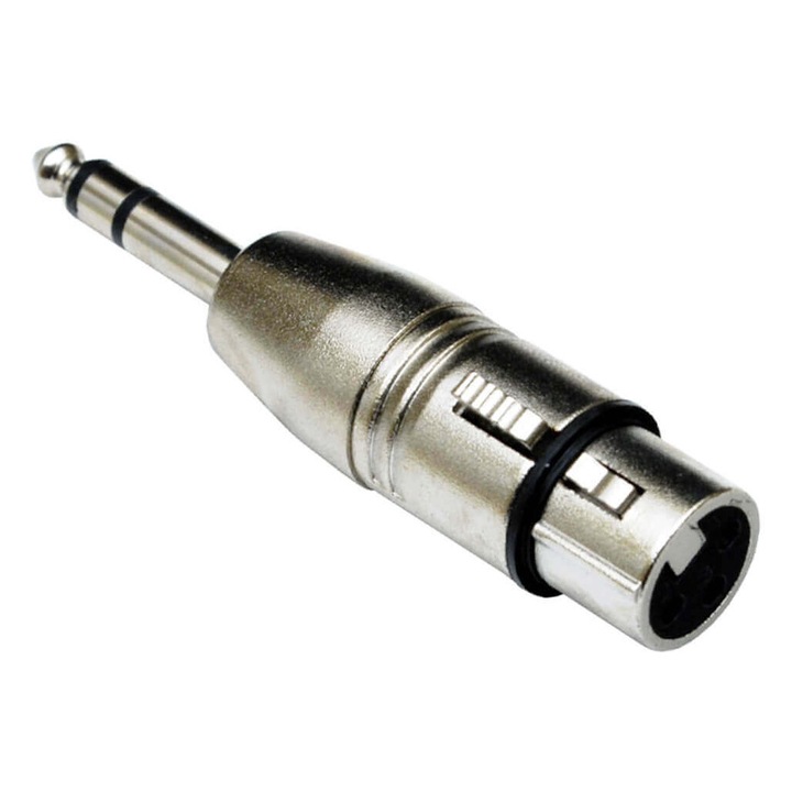 Thunder ADP-012 Átalakító (XLR mama – 6,3 mm Jack papa) – Sztereó / Szimmetrikus