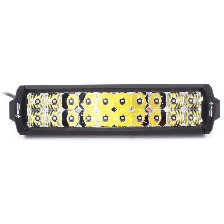 Lampa de lucru, Thunder, LED, lumina de lucru, IP68, 9V-36V, RAND DUBLU – 33cm