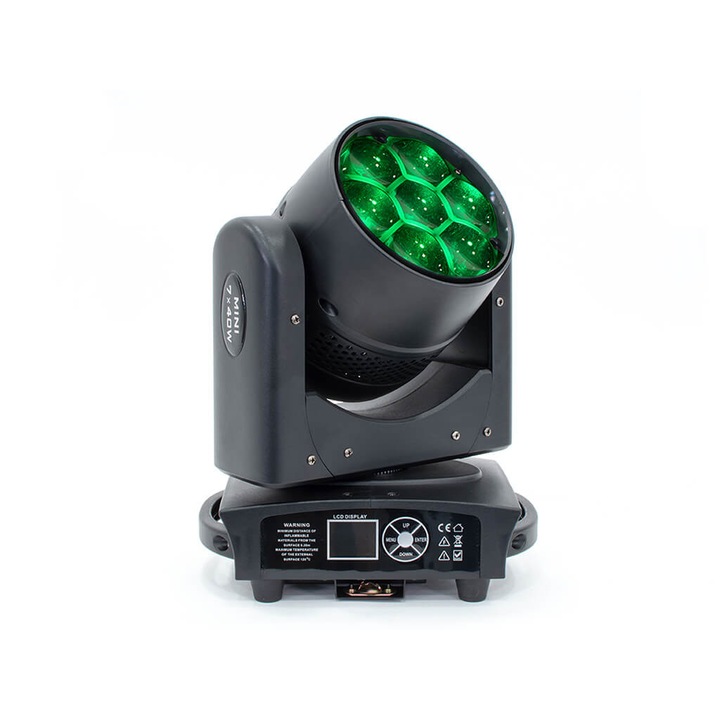 Lumina robot Thunder MHD-280W Wash ZOOM, LED RGBW 7x40W