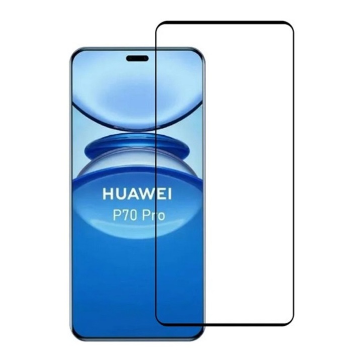 Gigapack képernyővédő üveg, 3d, 0.3mm, íves, 9h, átlátszó, kompatibilis: Huawei Pura 70 Ultra / Pura 70 Pro