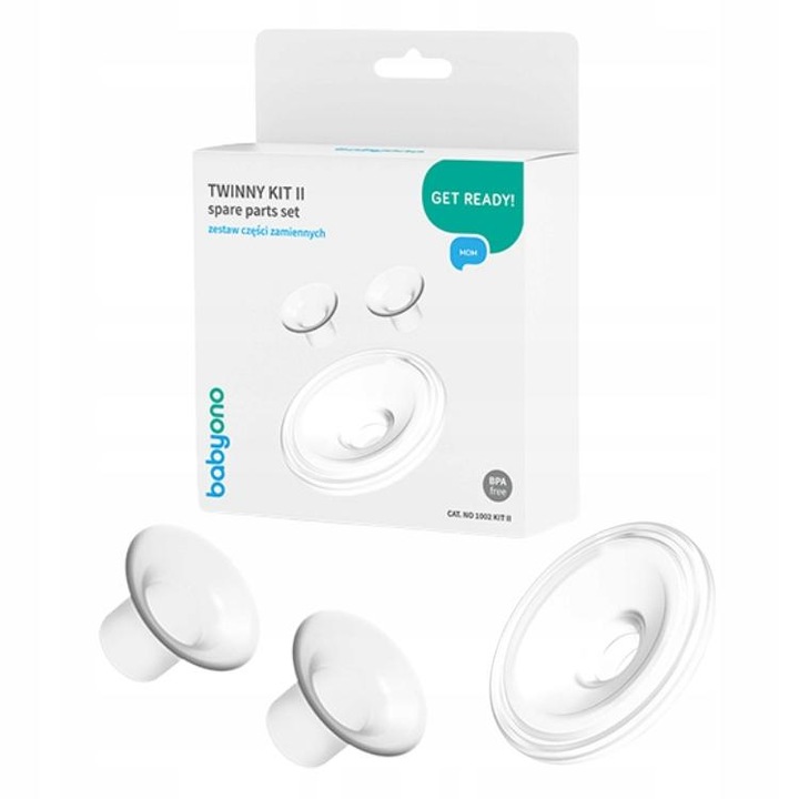 Adaptor Pompa De San, Babyono, Twinny Set De Piese De Schimb 3 Bucati