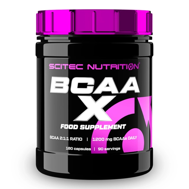 Aminoacizi BCAA-X, 180 capsule, Scitec Nutrition