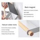 Suport magnetic de perete pentru umbrele, alb, 18x6.5x8.5cm