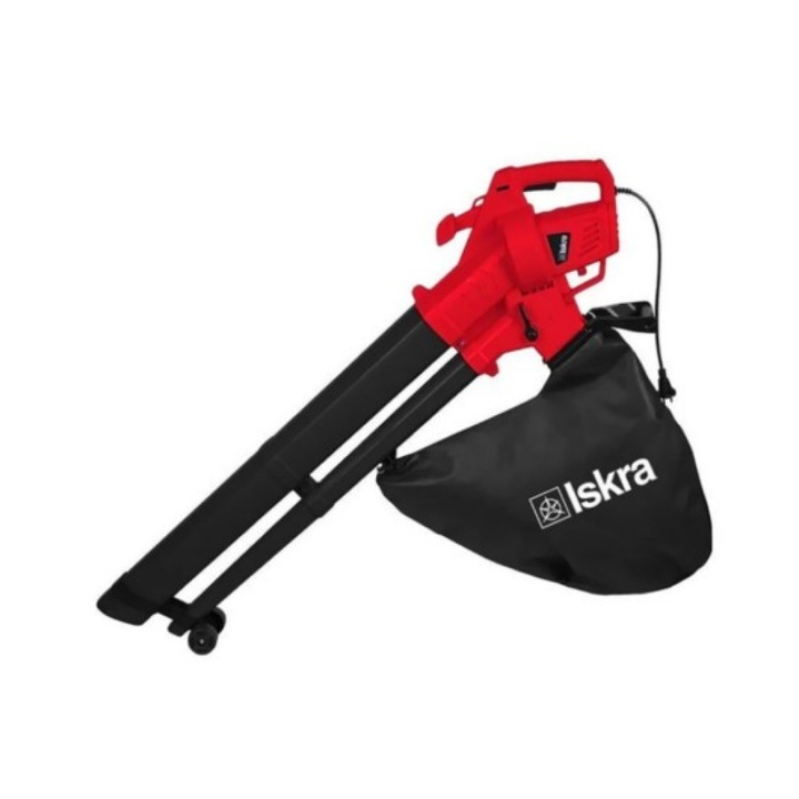Suflanta electrica de frunze, Iskra, Lb-3000V, Negru/Rosu