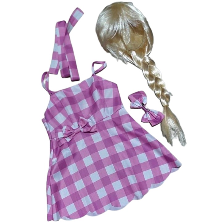 Costum pentru copii, Barbie, Mov, M